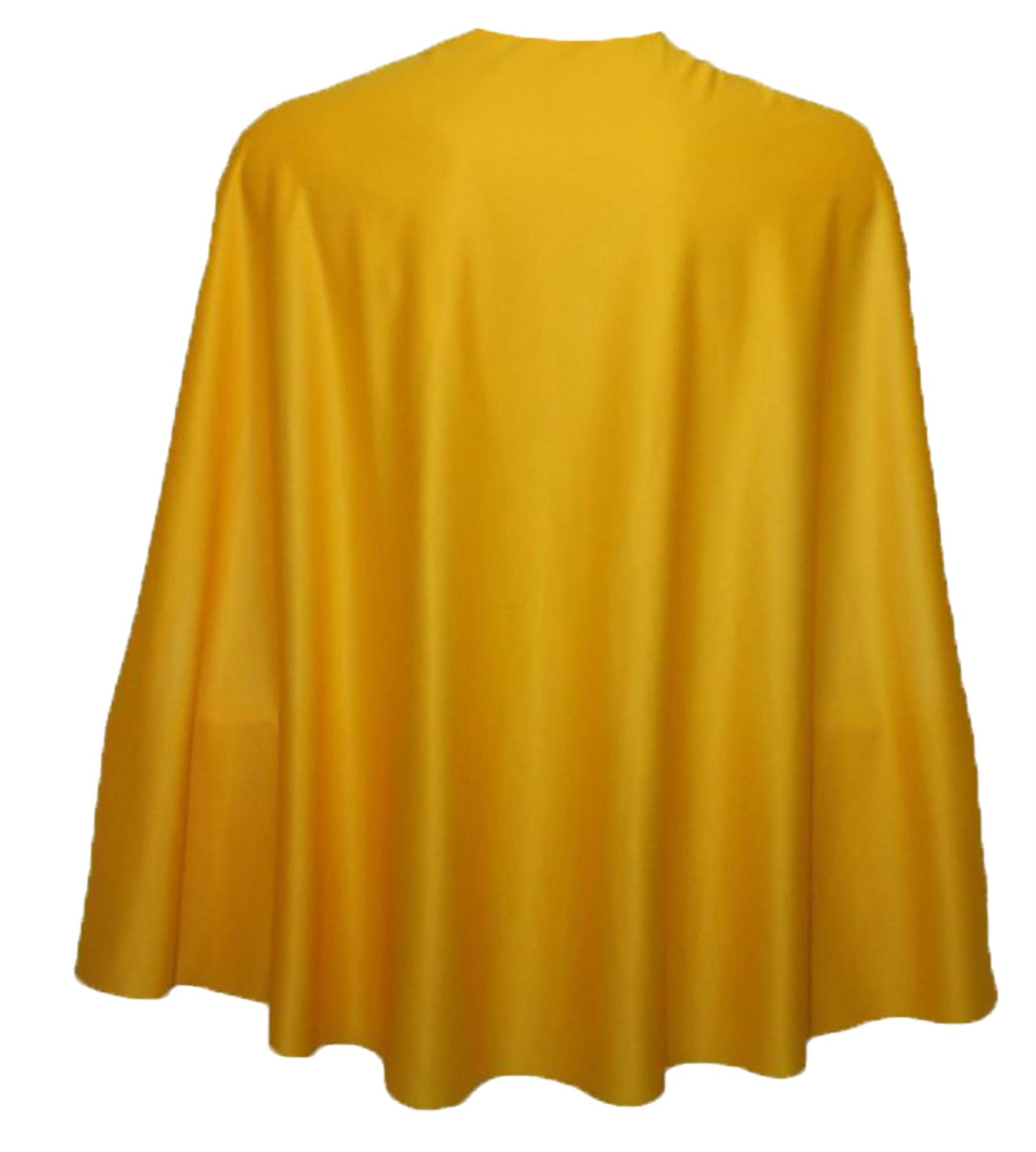 Adults Custom Printed 35" Superhero Cape Promotional Event Fancy Dress - Picture 11 of 11