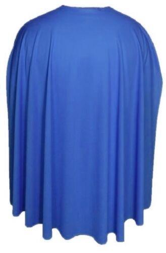 24", 35" or 48" Plain Superhero Cape Super Hero Costume Fancy Dress Accessory - Picture 6 of 25