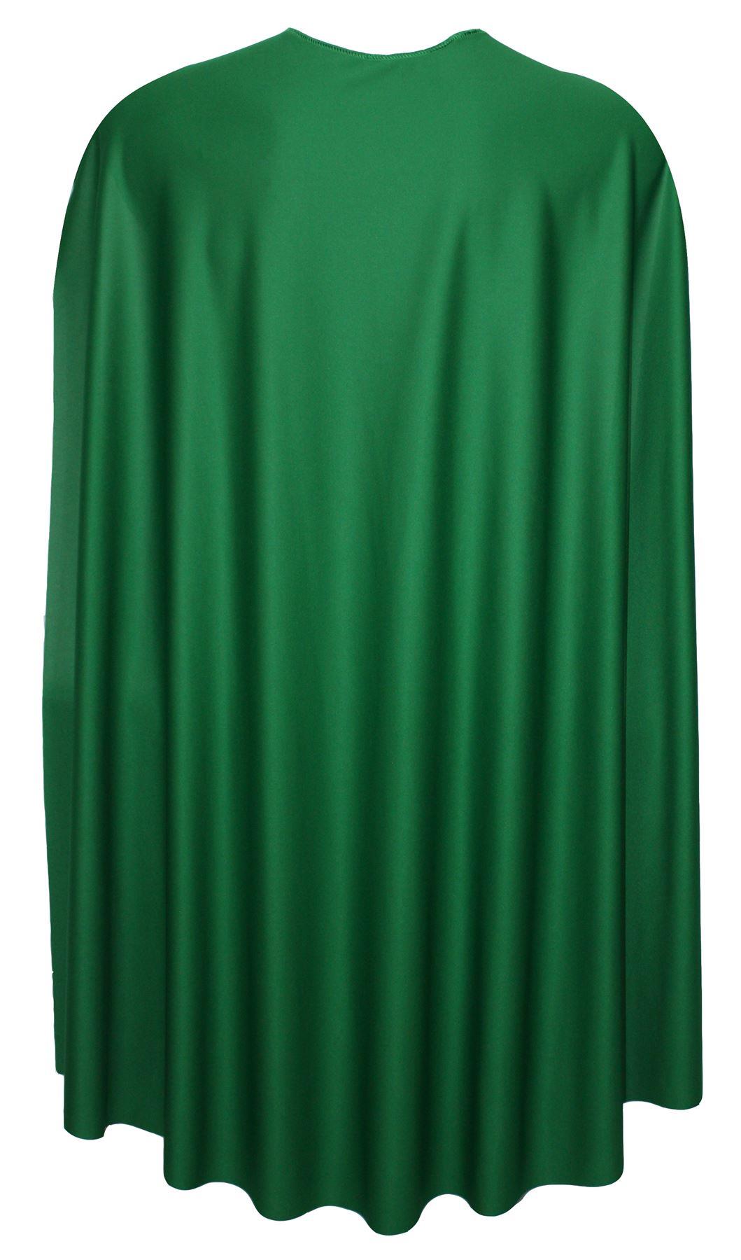 24", 35" or 48" Plain Superhero Cape Super Hero Costume Fancy Dress Accessory - Picture 10 of 25