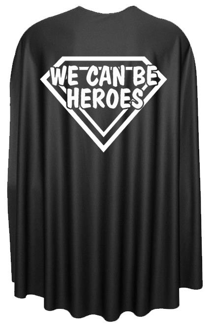 Adults 35" Length We Can Be Hero's Superhero Cape Fancy Dress - Picture 2 of 8