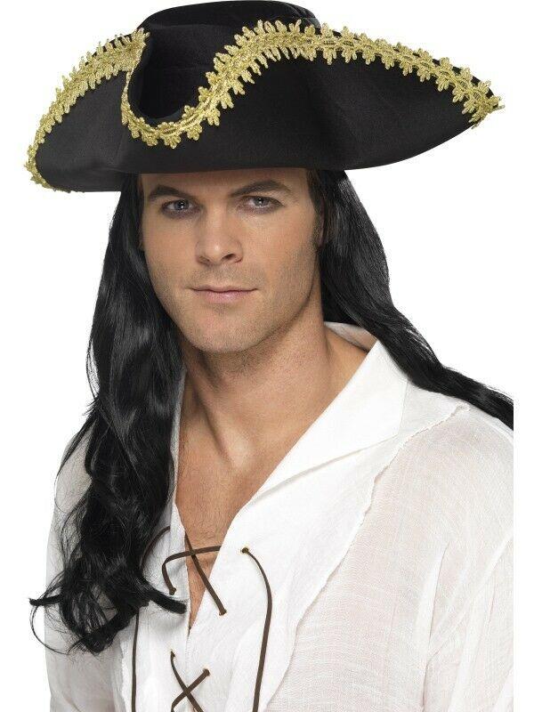 FANCY DRESS MENS DICK TURPIN TRICORN HAT