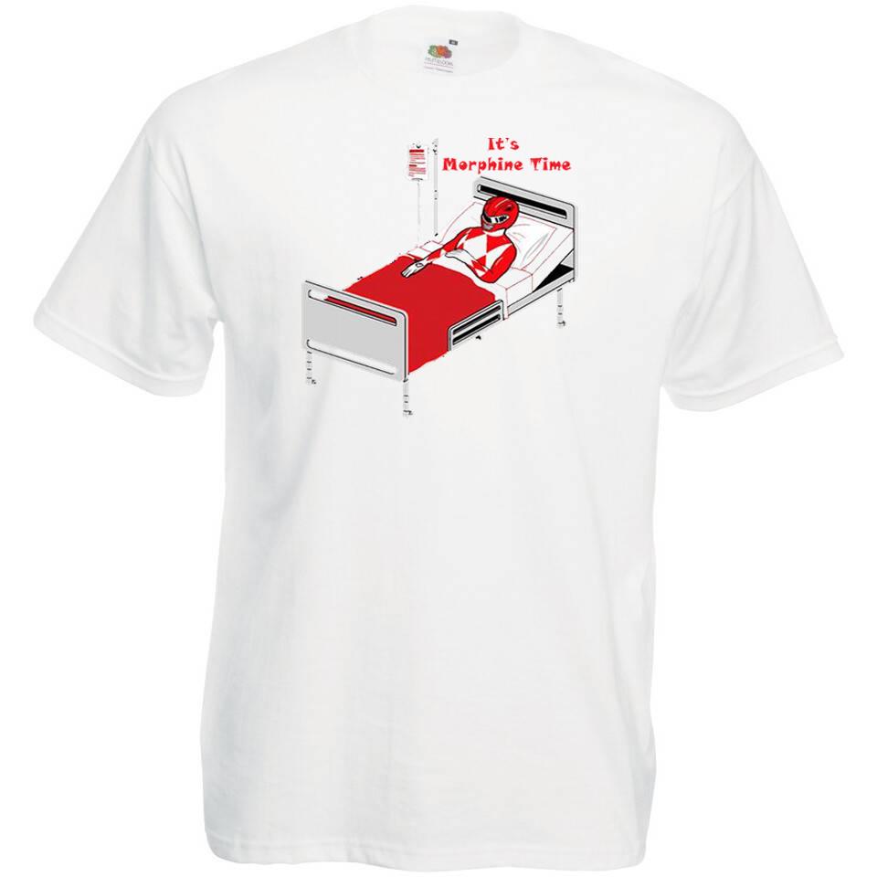 Morphine Time Red Ranger Tshirt | eBay
