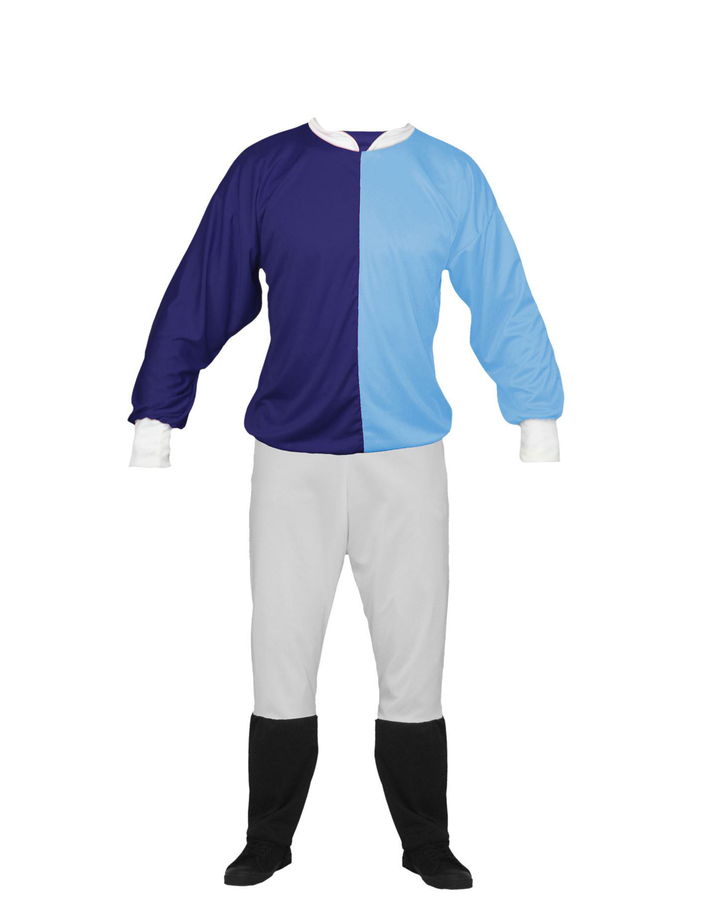 Adults Jockey Horse Racing Grand National Equestrian Sports Fancy Dress Costume - Picture 7 of 13