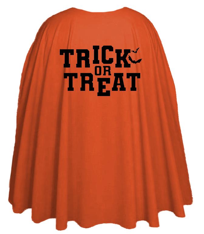 Trick or Treat Samhain Festival Halloween Cape Fancy Dress Accessory - Picture 4 of 9