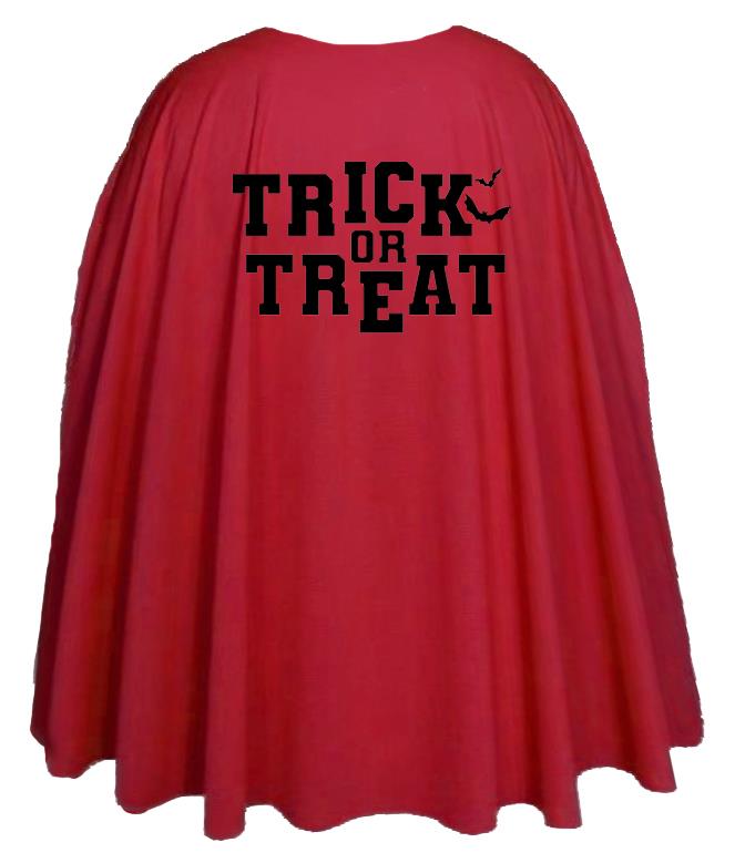Trick or Treat Samhain Festival Halloween Cape Fancy Dress Accessory - Picture 5 of 9
