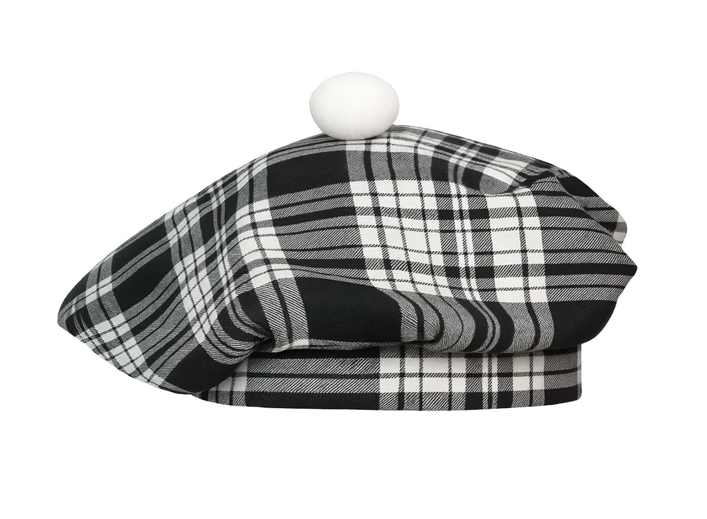 Adults Tartan Tam O'Shanter Hat Burns Night St Andrews Day Scottish Fancy Dress - Picture 18 of 22