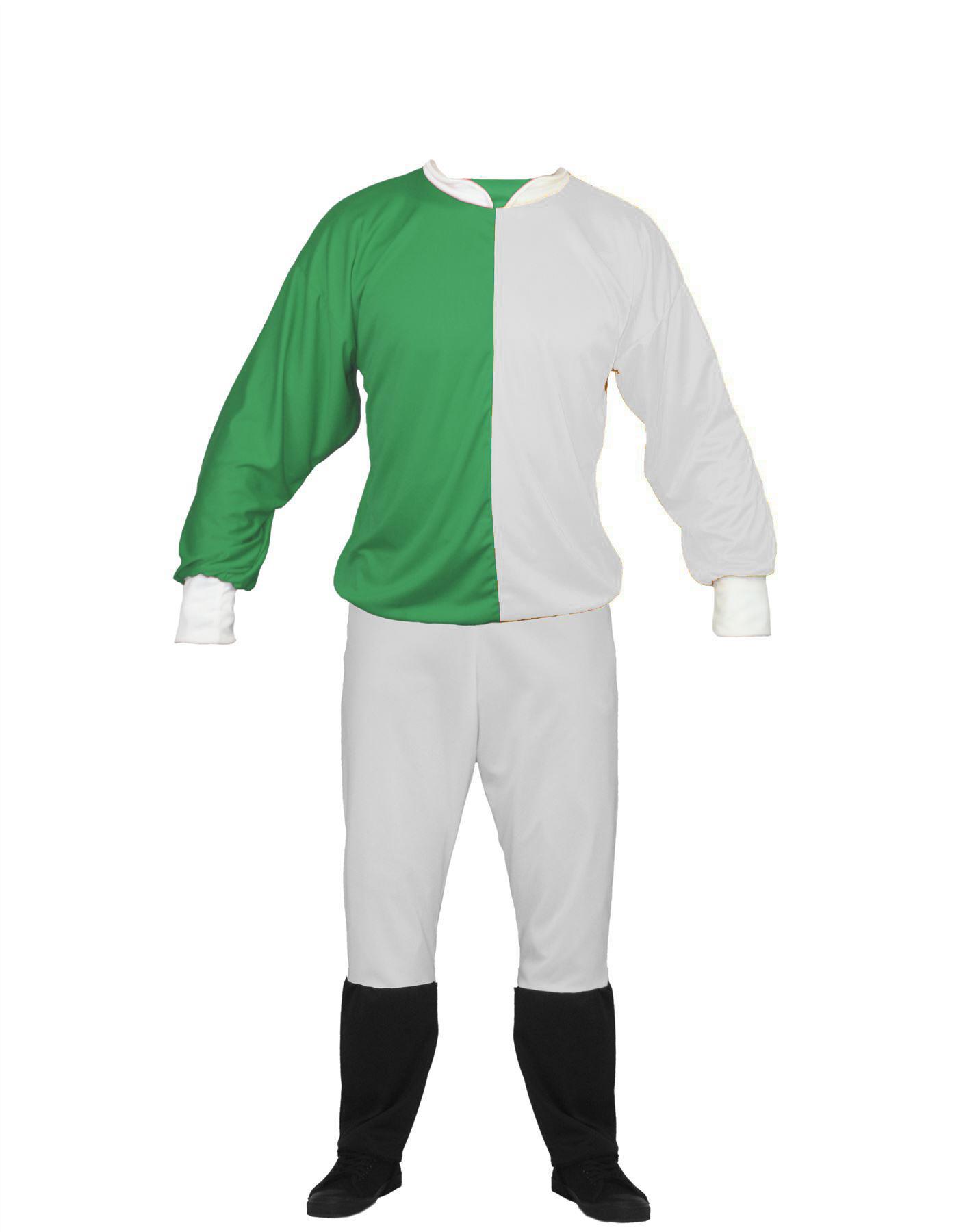 Adults Jockey Horse Racing Grand National Equestrian Sports Fancy Dress Costume - Picture 3 of 13