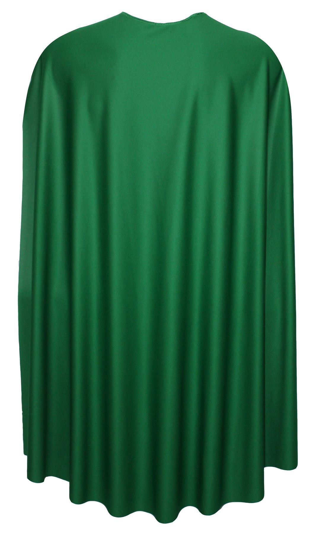 24", 35" or 48" Plain Superhero Cape Super Hero Costume Fancy Dress Accessory - Picture 9 of 25