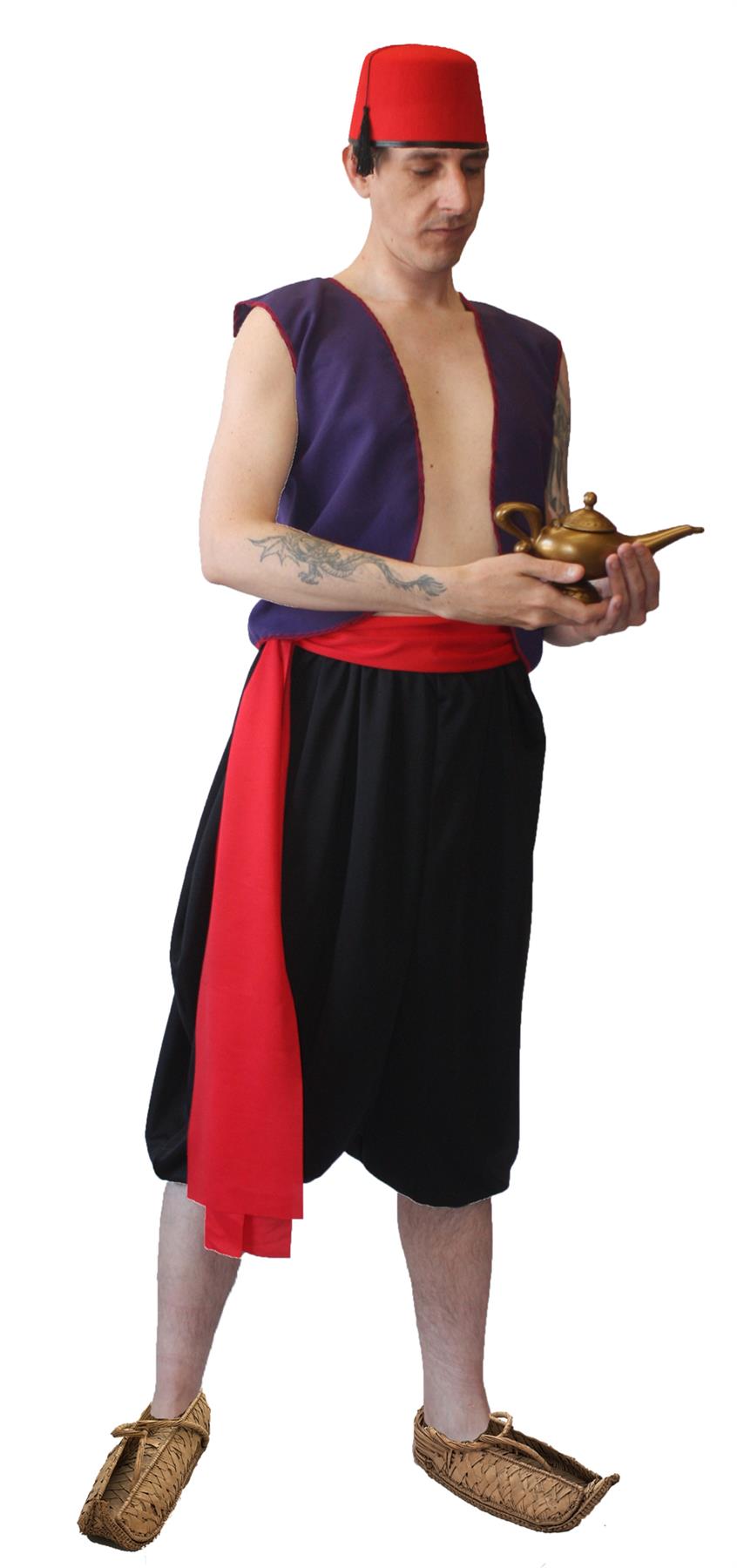 Childs Aladdin Arabian Street Rat World Book Day Movie Fancy Dress Costume - Picture 3 of 3