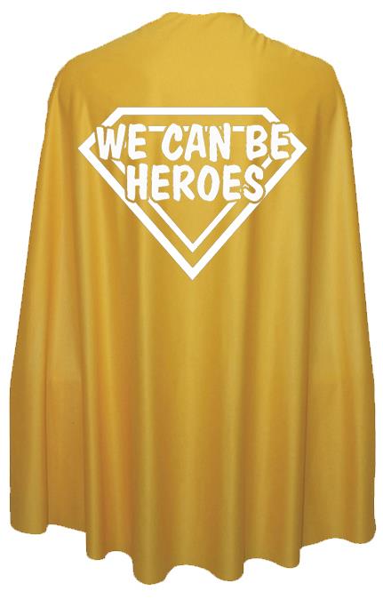 Adults 35" Length We Can Be Hero's Superhero Cape Fancy Dress - Picture 8 of 8