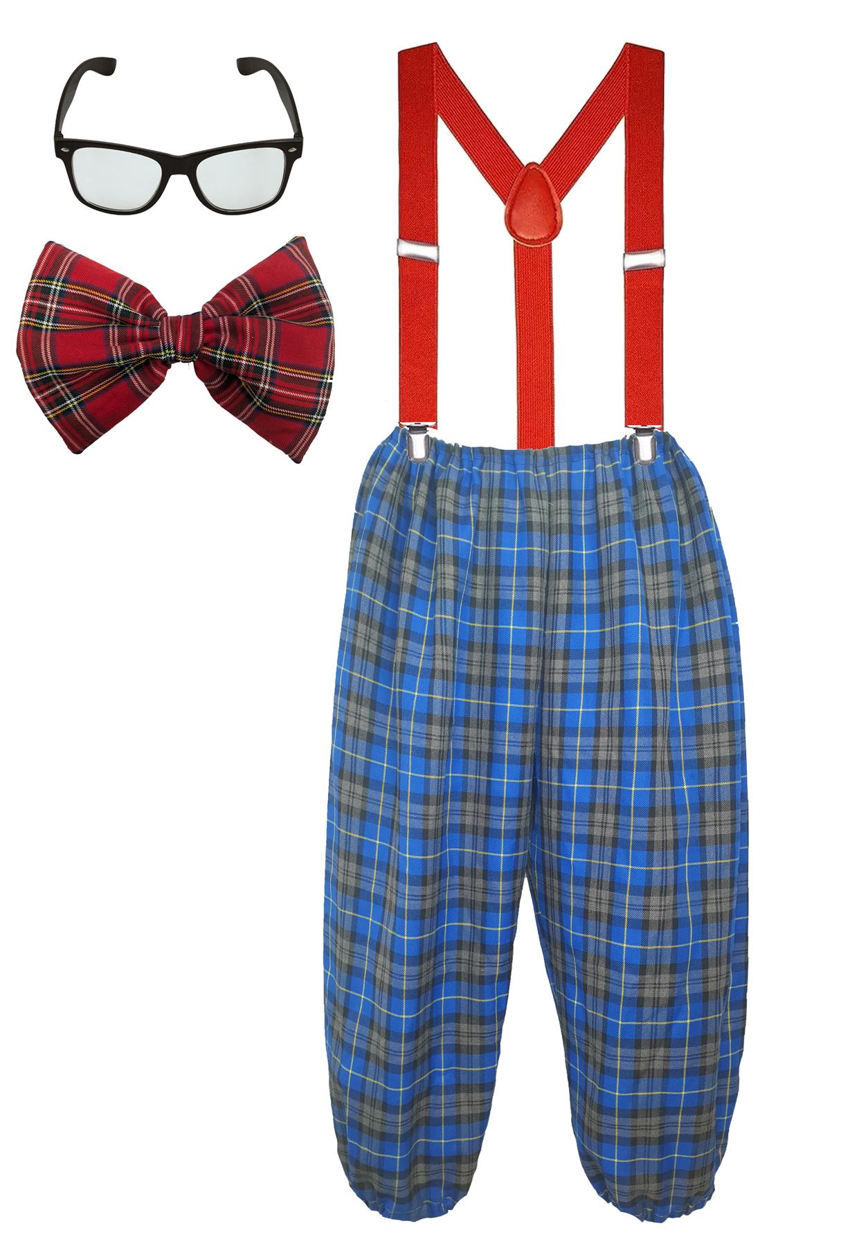 Adults Instant Geek Schoolboy Nerd Geeky Stag Party Night Fancy Dress - Picture 11 of 22