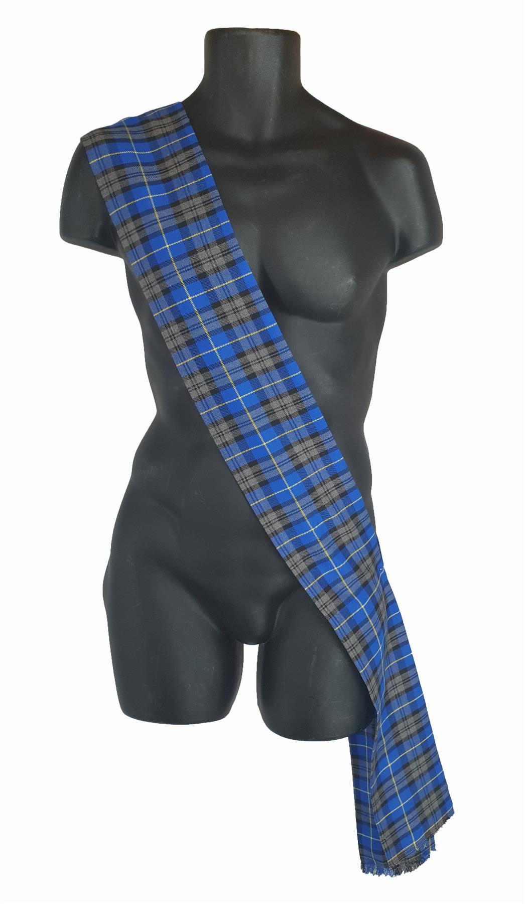 Adults 6ft (70") Traditional Tartan Sash Scotland Burns Night Fancy Dress - Picture 6 of 15