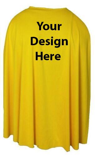 Adults 35" Customised Personalised Superhero Cape Fancy Dress Costume Accessory - Picture 9 of 9