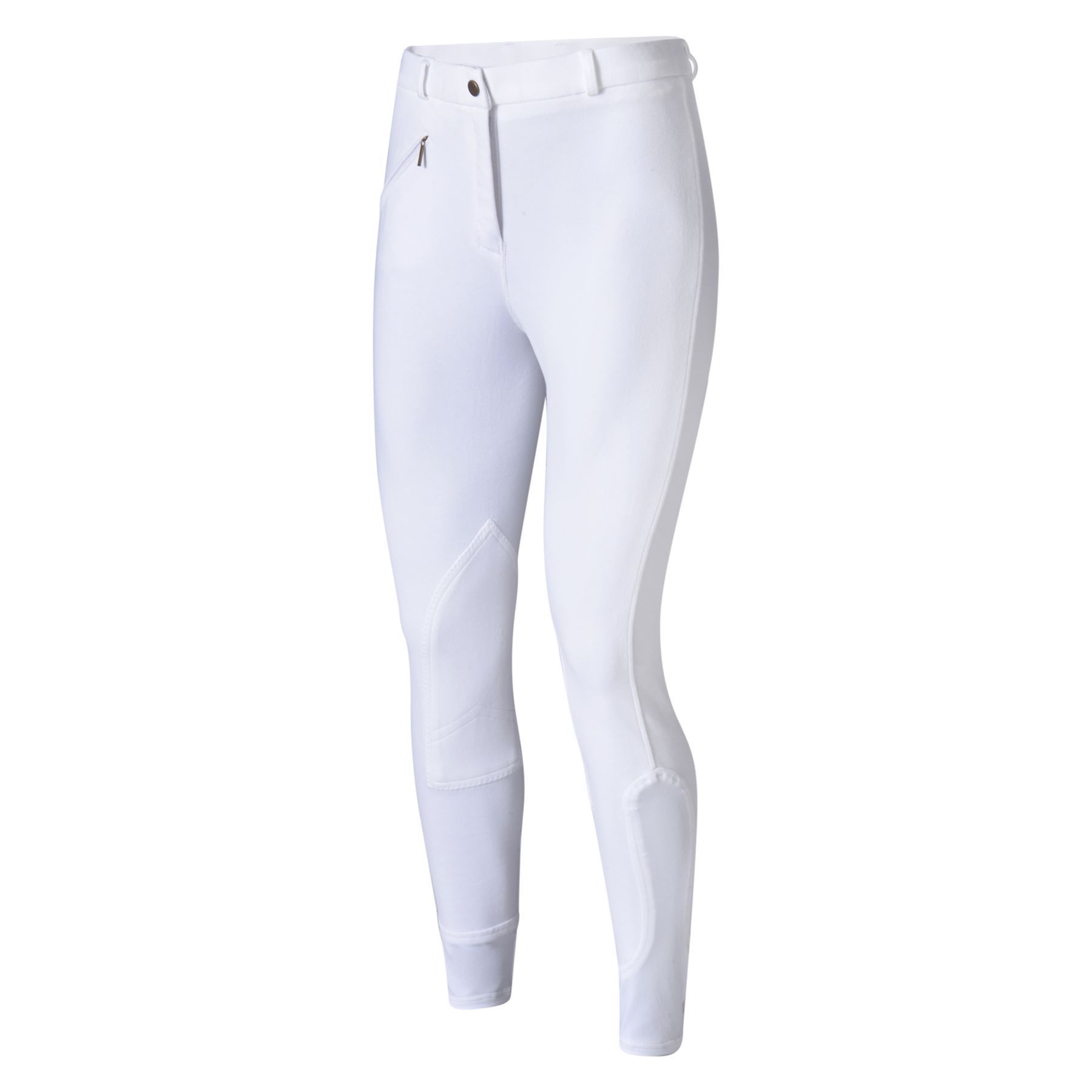 Riding Breeches Tights Ladies Childrens Soft Stretch Full Seat Knee Patch Horse - Picture 10 of 31