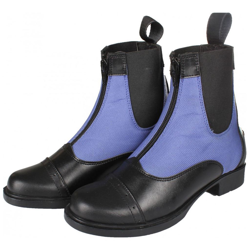 Horka Ladies Mens Kids Royal Synthetic Jodhpur Front Zip Horse Riding