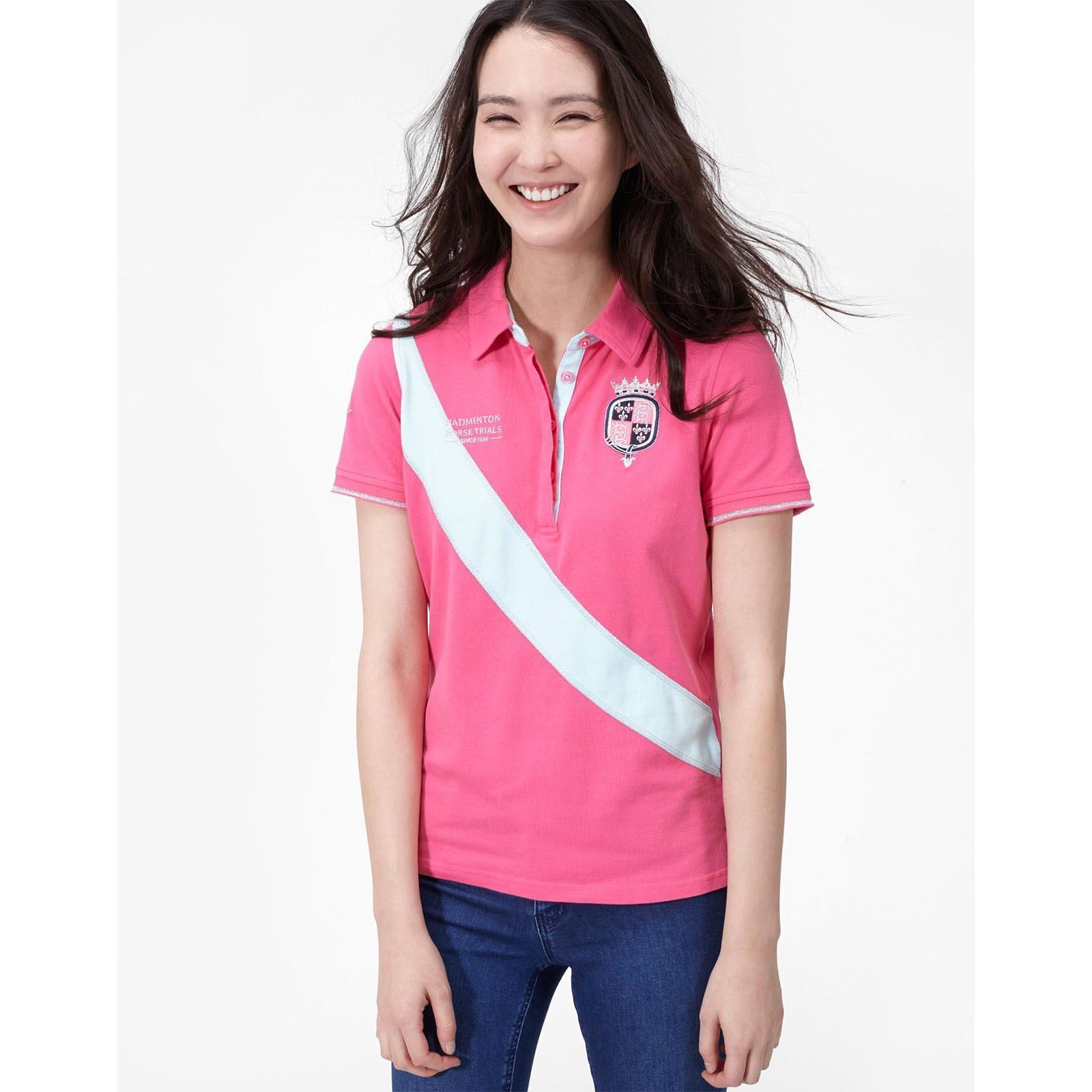 Joules Badminton Pony Horse Racing Eventing Outdoor Polo Shirt Sizes 6-20 | eBay