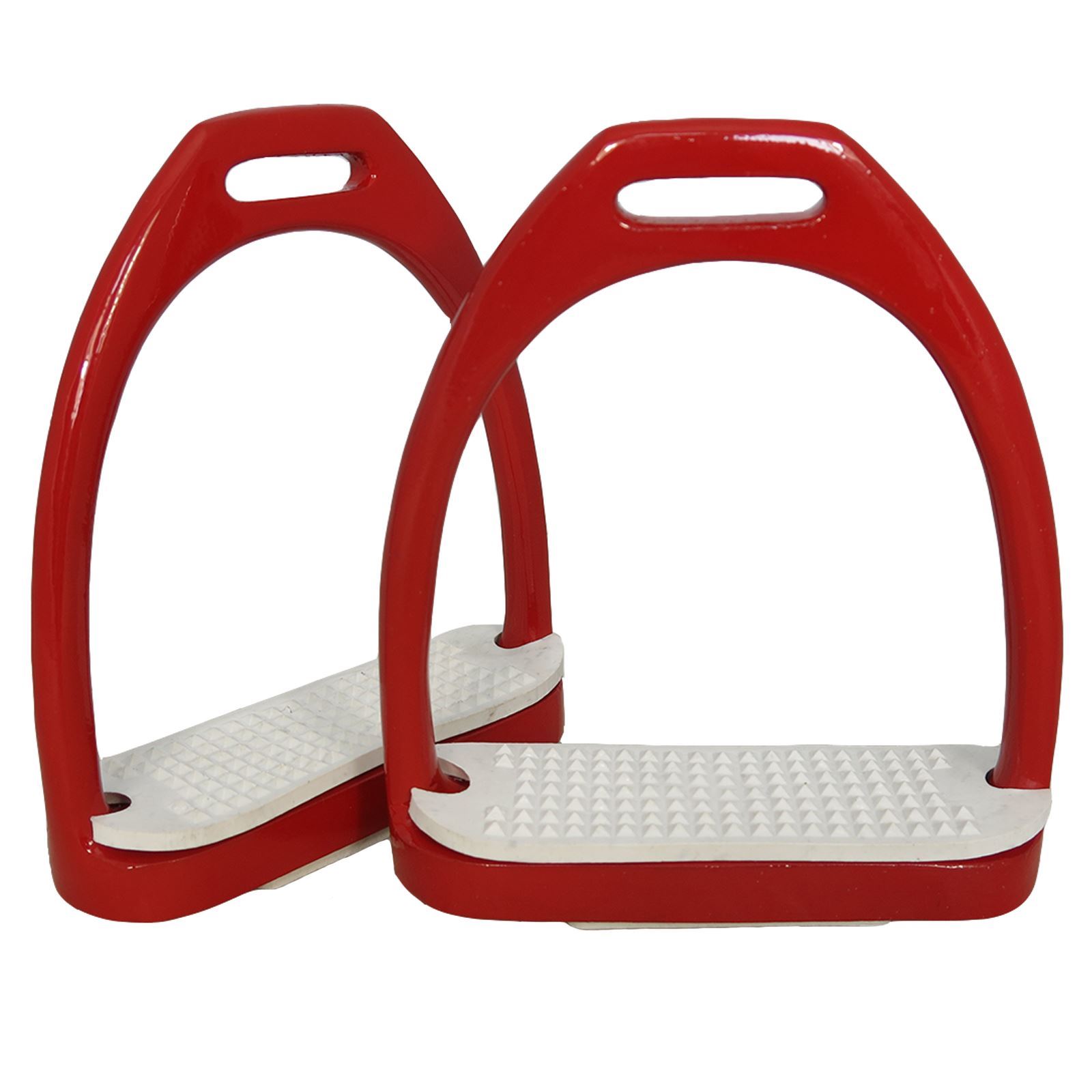 New Horse Aluminium Stirrups Lightweight Irons Pony Equestrian Riding Size 3"-6" - Picture 10 of 12