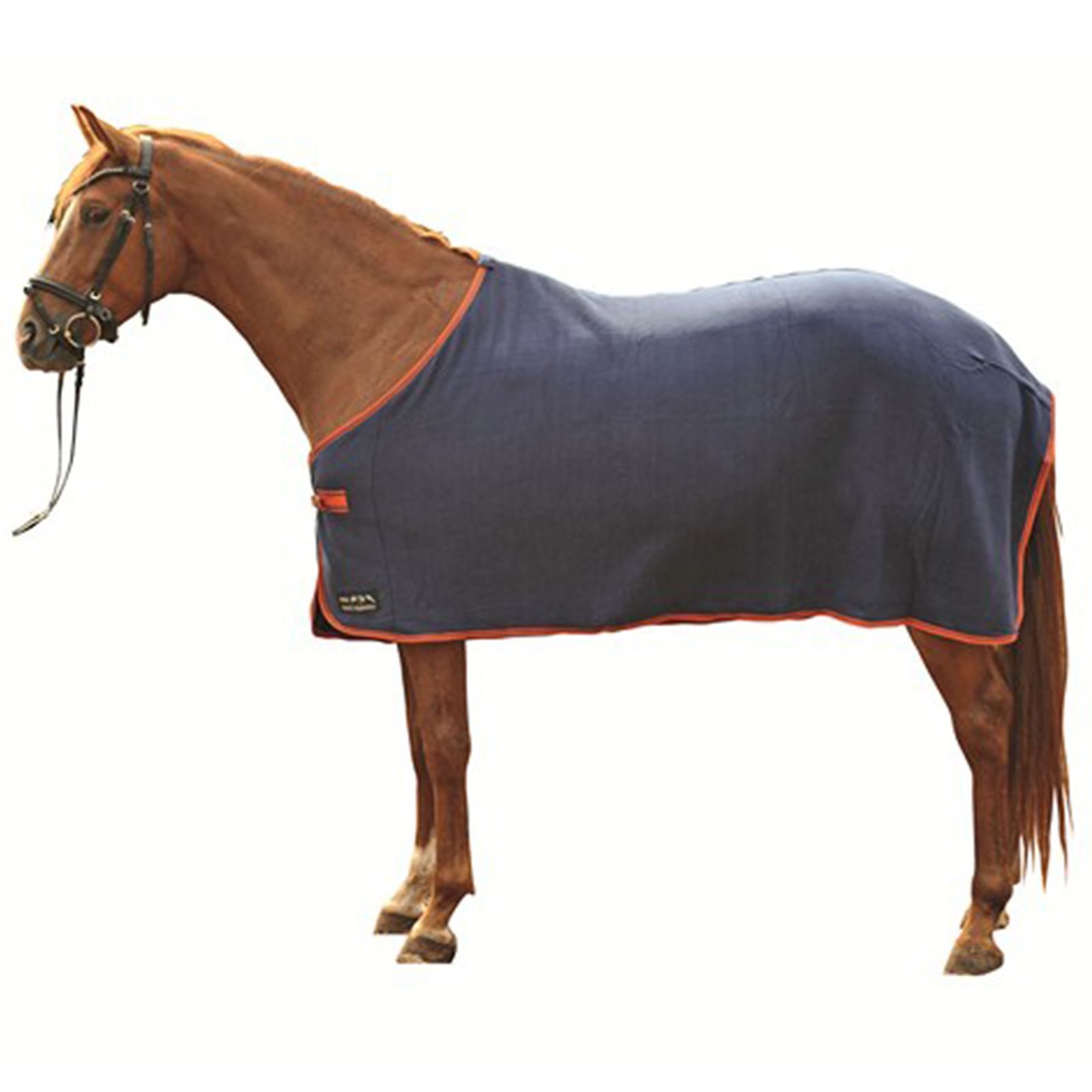 HKM Fleece Rug Alaska Fleece Breathable Metal Buckles Horse Protection