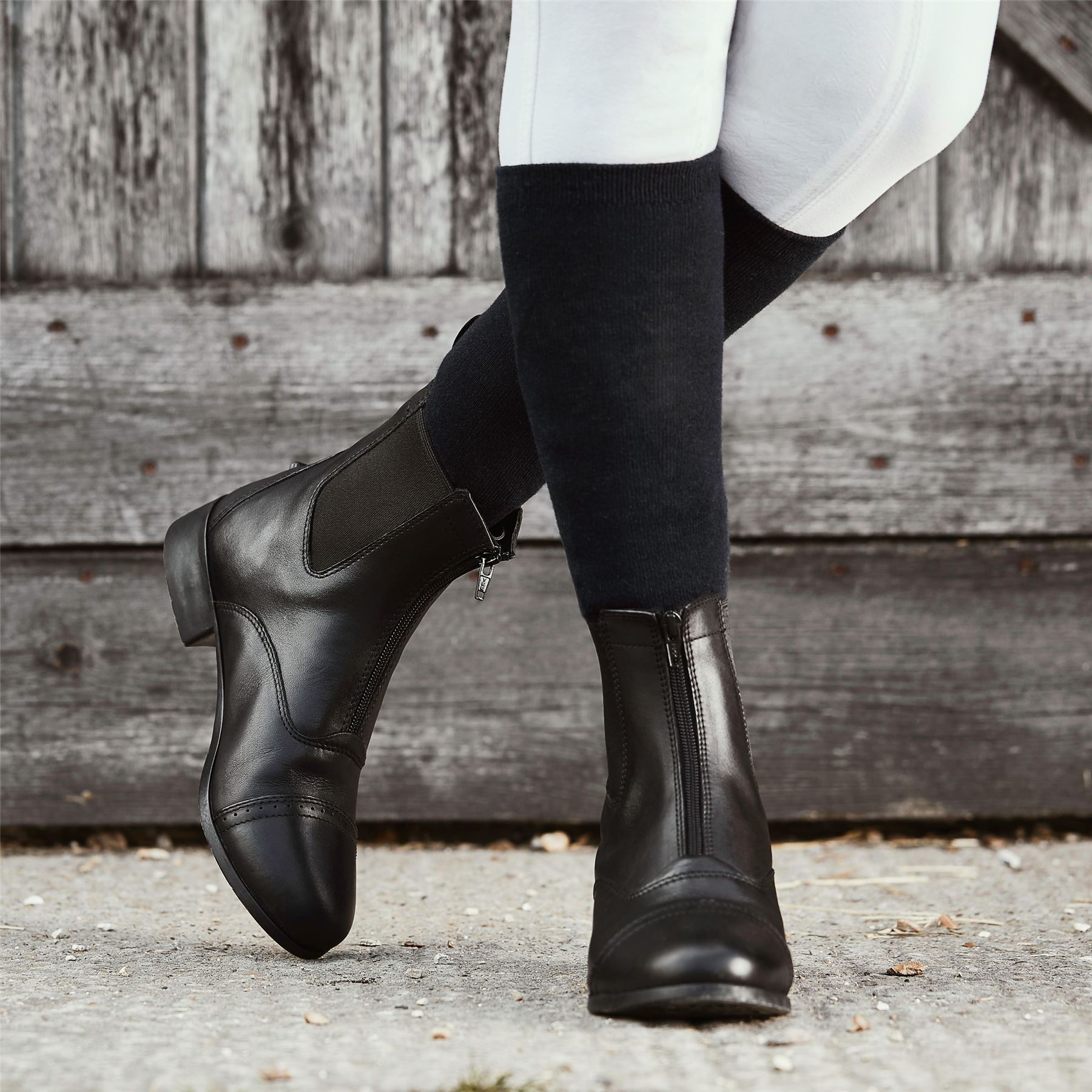 Dublin Elevation II Unisex Adults Horse Riding Showing Yard Short Jodhpur Boots