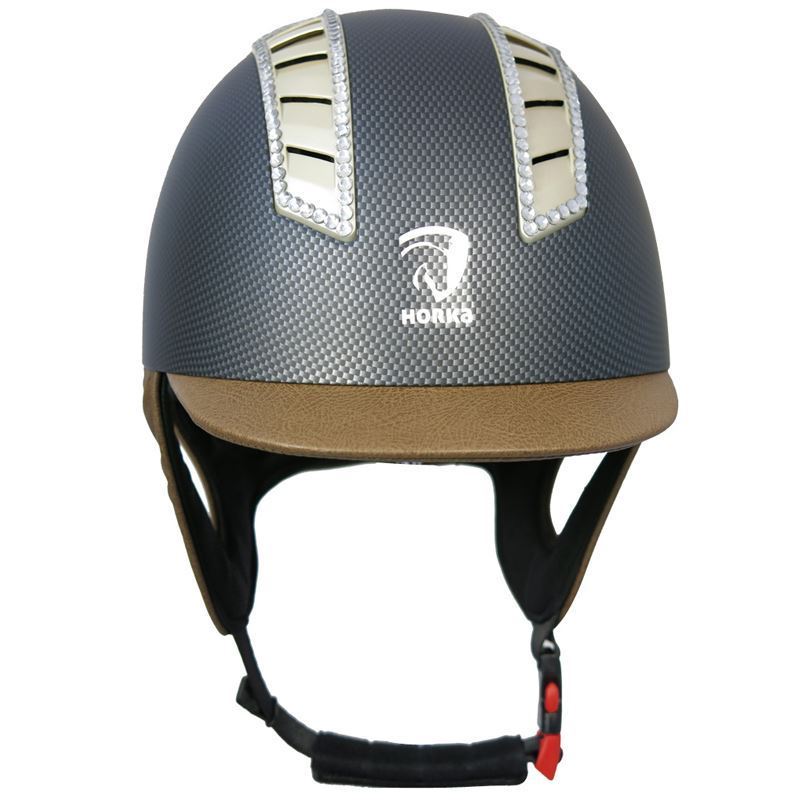 Adults Horse Riding Competition Showing Jumping Skull Hat Helmet Size