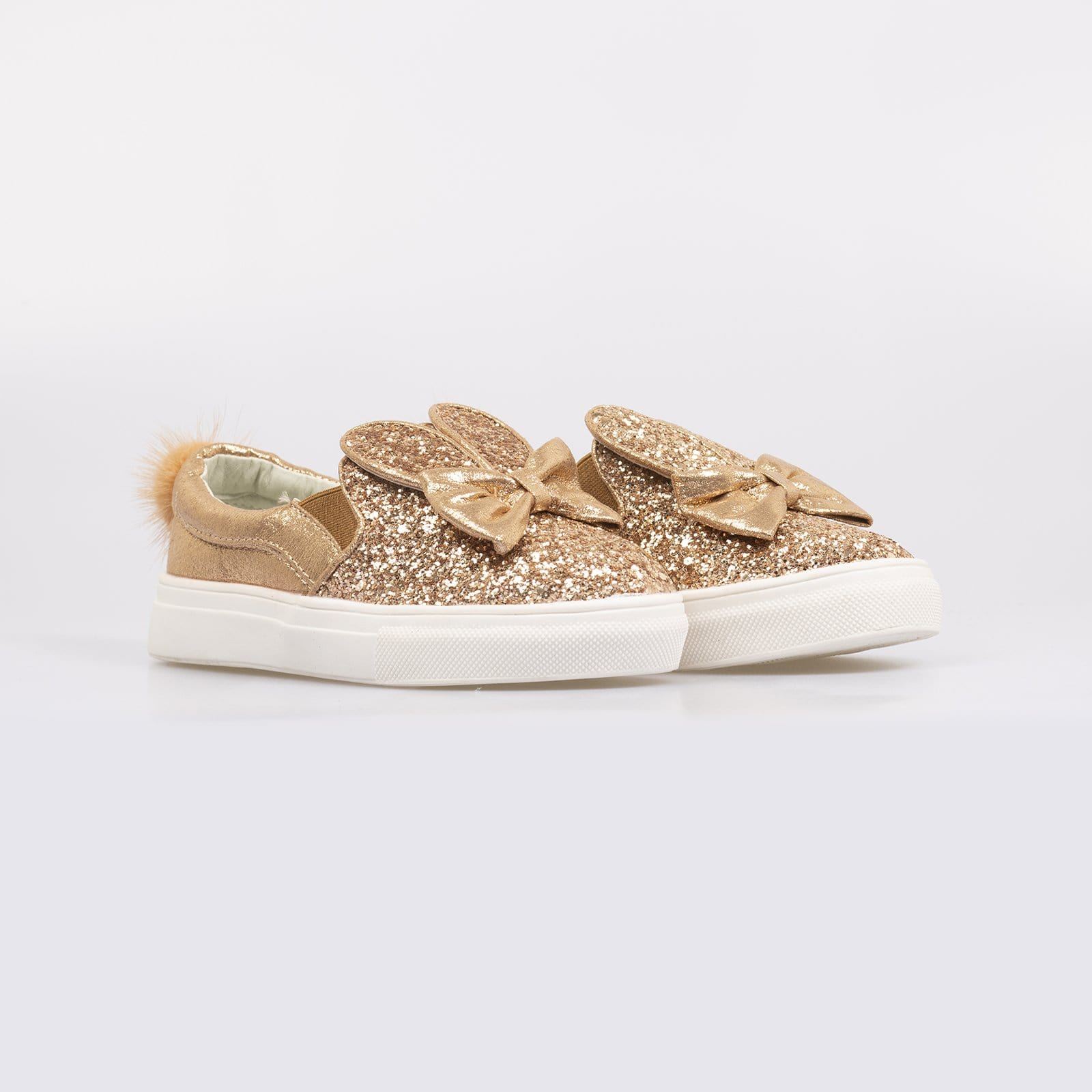 Slip On Loafers Girls Casual Flat Sole 