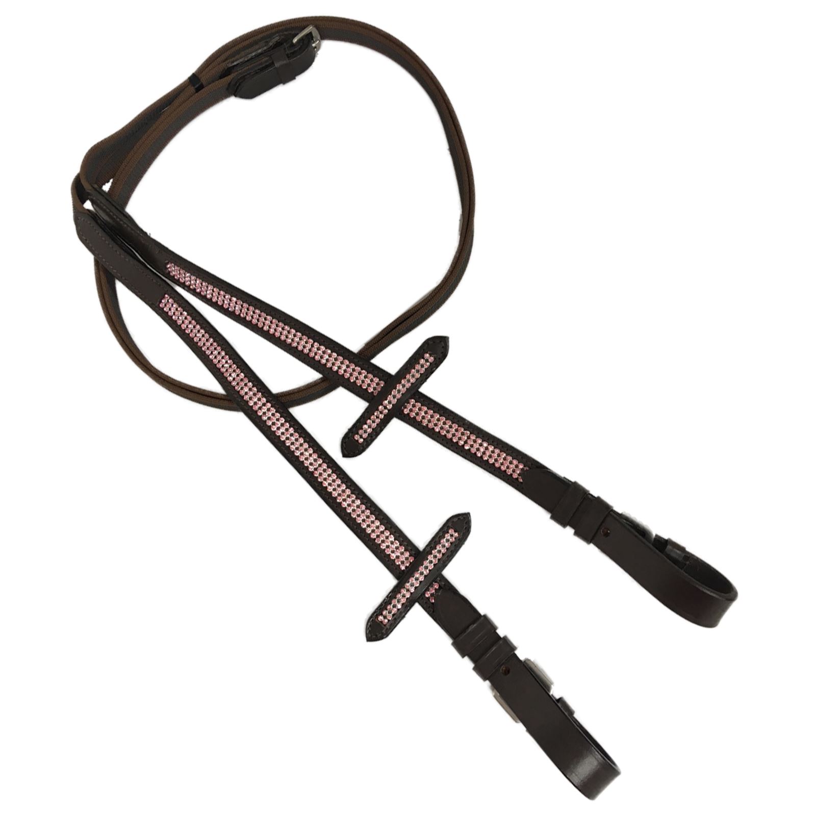White Horse Equestrian Horse Riding Pony Cob Full Competition Diamante Reins White Horse Equestrian Horse Riding Pony Cob Full Competition Diamante Reins