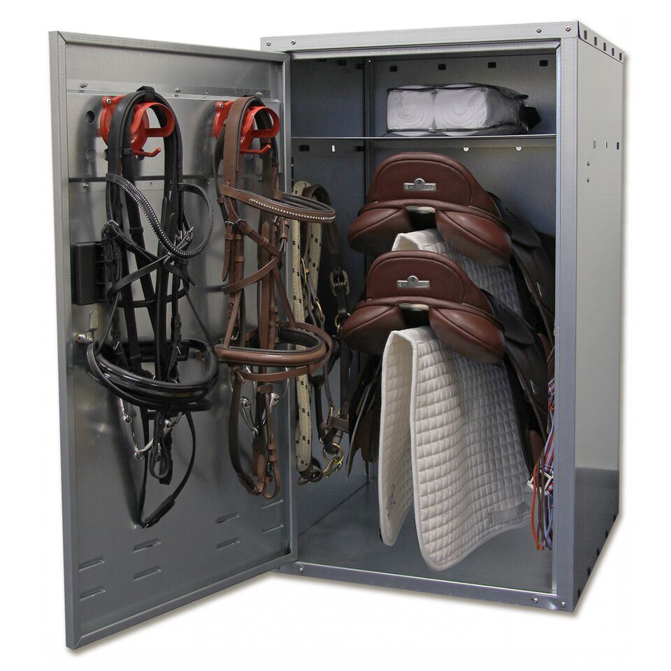 Waldhausen Rider Safety Steel Plated Storage Attachment Saddle Locker