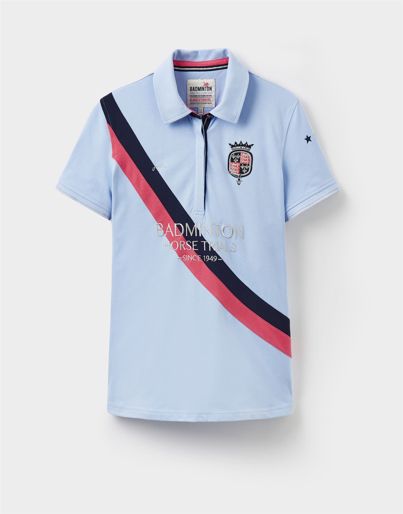 Joules Badminton Pony Horse Racing Eventing Outdoor Polo Shirt Sizes 6