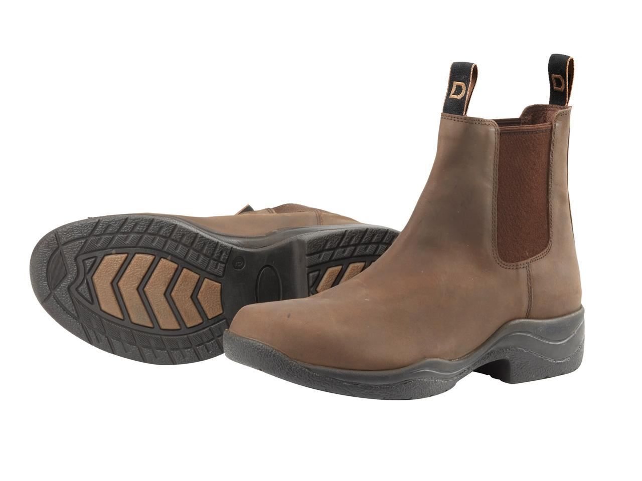 Dublin Venturer Ladies Men Horse Riding Stable Yard Short Leather