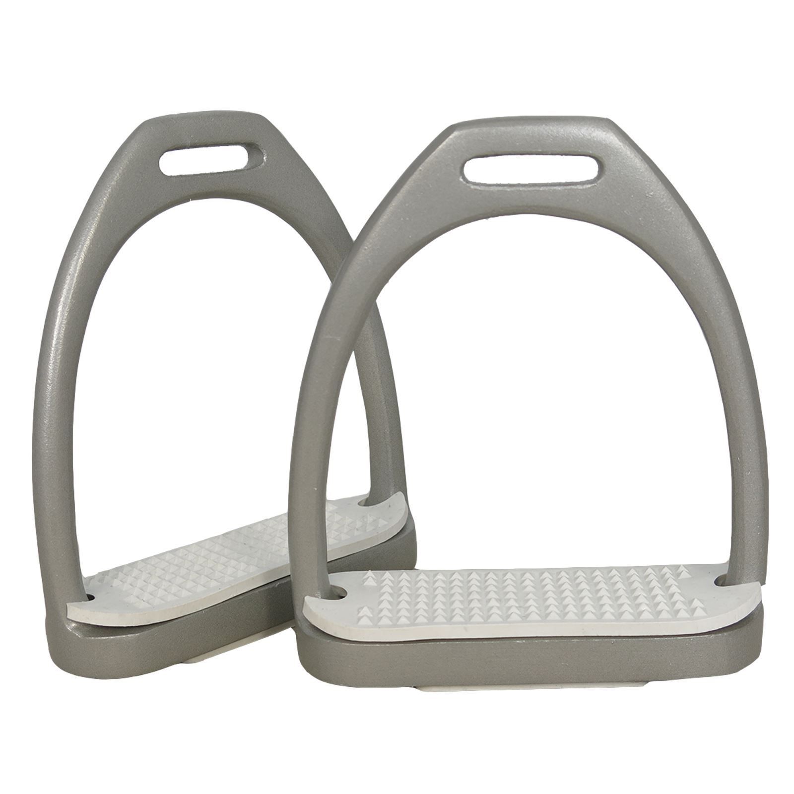 New Horse Aluminium Stirrups Lightweight Irons Pony Equestrian Riding Size 3"-6" - Picture 4 of 12