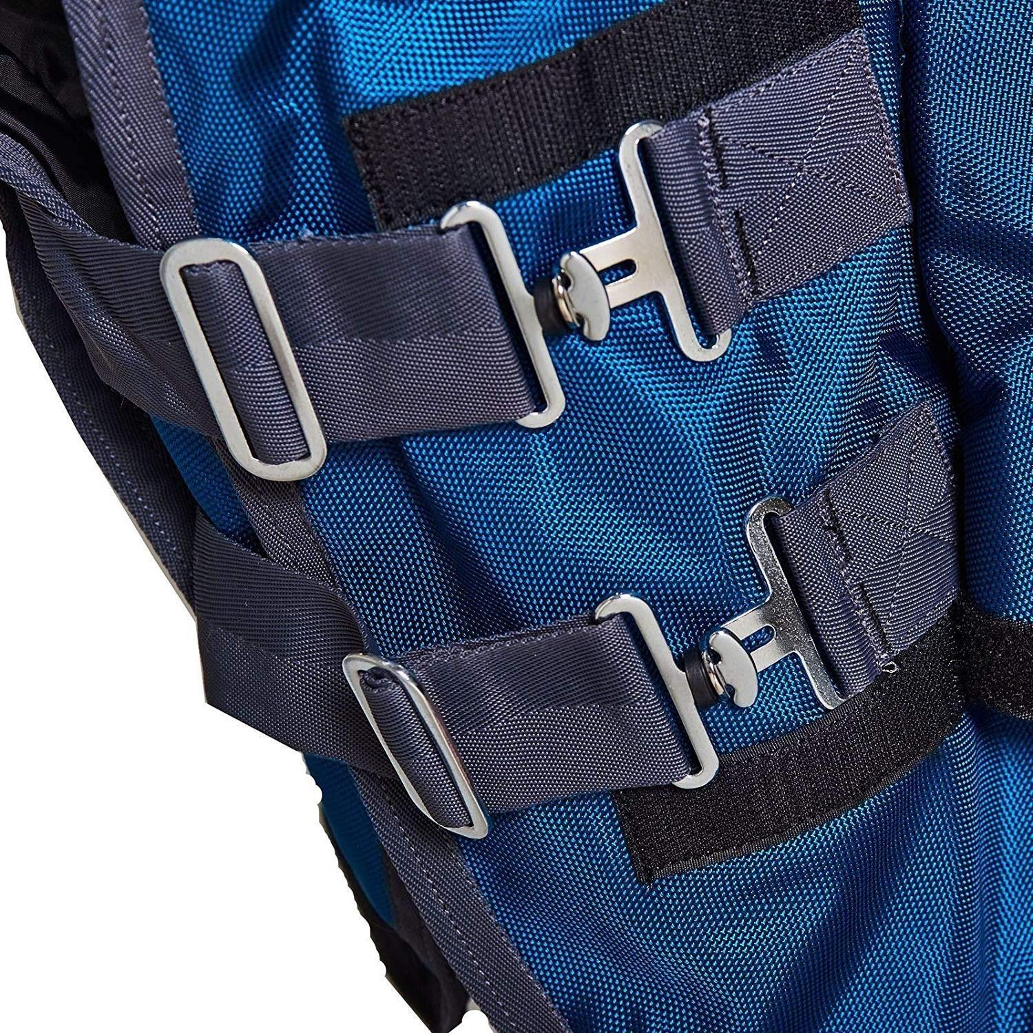 Pferd 0G Weichenteppich 1680D voll fest Combo Hals wasserdicht keine Füllung stabil Pony - Bild 8 von 10