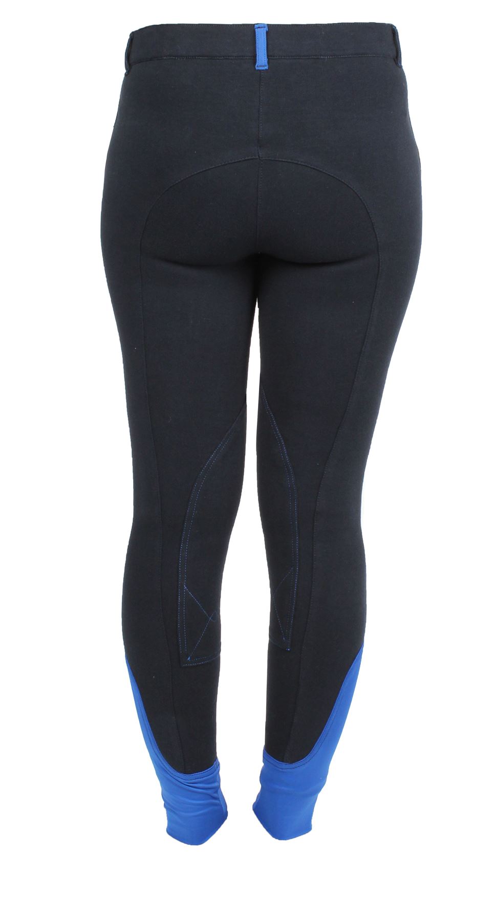 Red Horse Equestrian Girls Kids Julia Elastico Contrast Stitched Riding