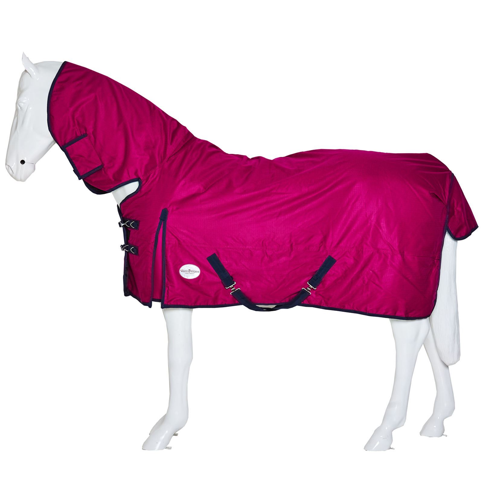 Heavyweight Horse Turnout Rug 350g Waterproof Combo Full Neck Winter Riding - Picture 18 of 20