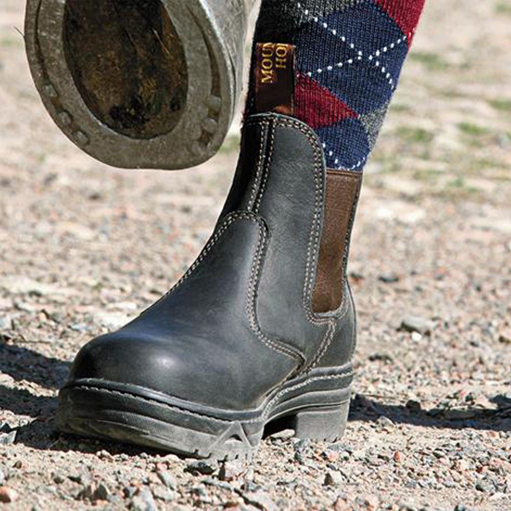 Mountain Horse Protective Jodhpur Leather Moisture Absorbing Durable Riding Boot eBay