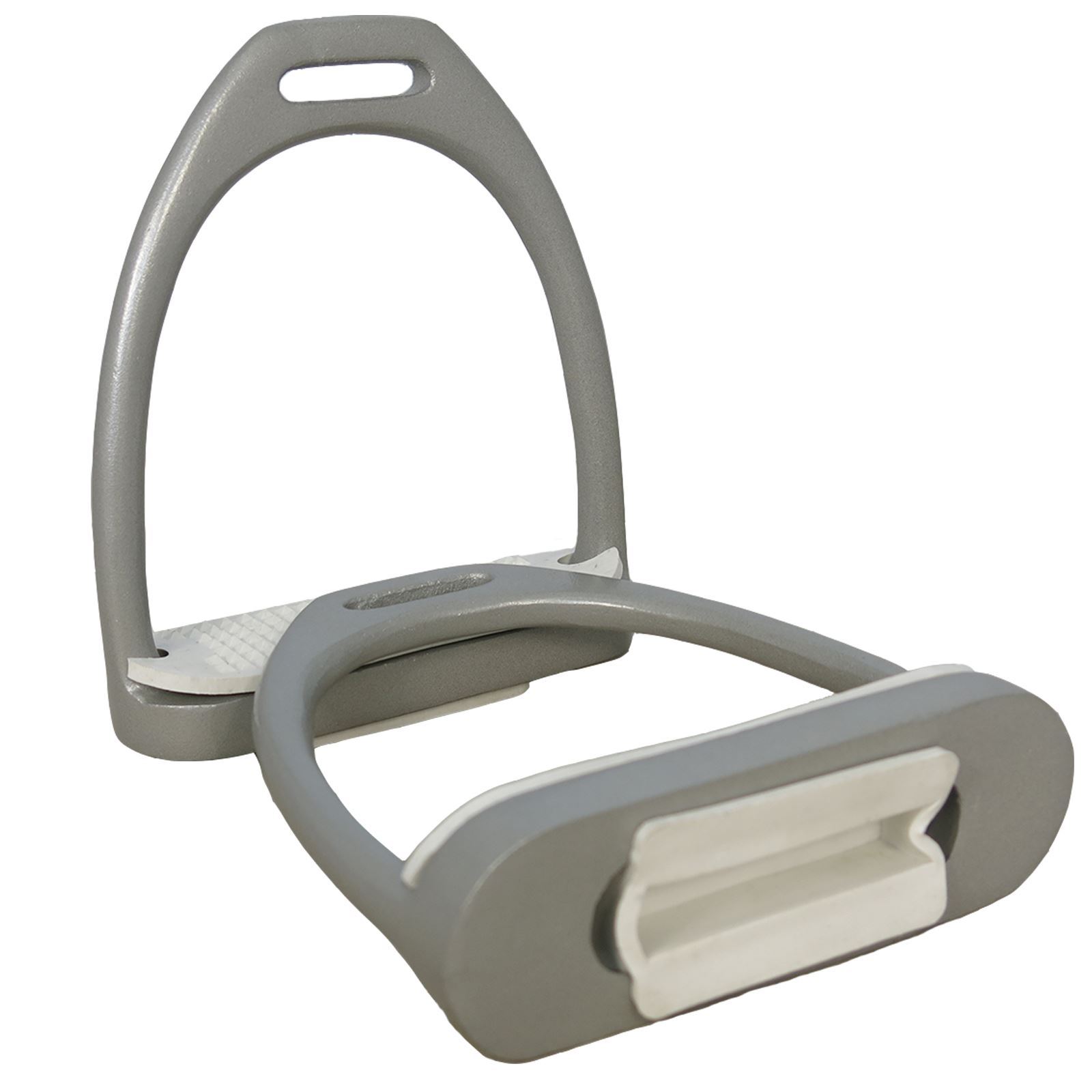 New Horse Aluminium Stirrups Lightweight Irons Pony Equestrian Riding Size 3"-6" - Picture 6 of 12