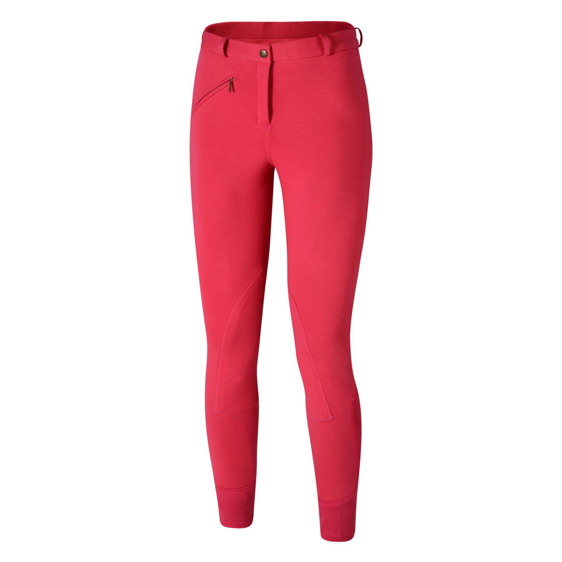 Riding Breeches Tights Ladies Childrens Soft Stretch Full Seat Knee Patch Horse - Picture 28 of 31