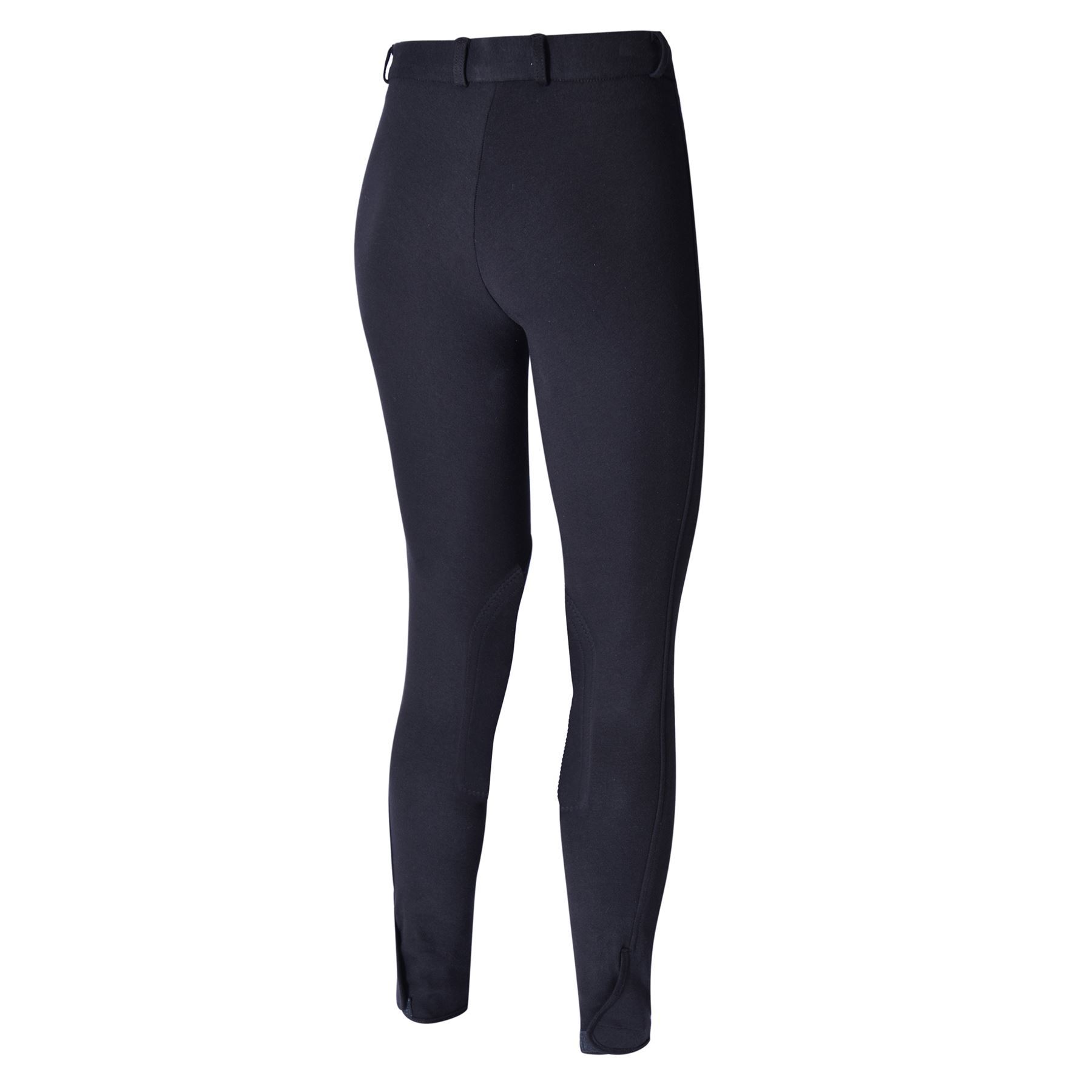 Riding Breeches Tights Ladies Childrens Soft Stretch Full Seat Knee Patch Horse - Picture 19 of 31