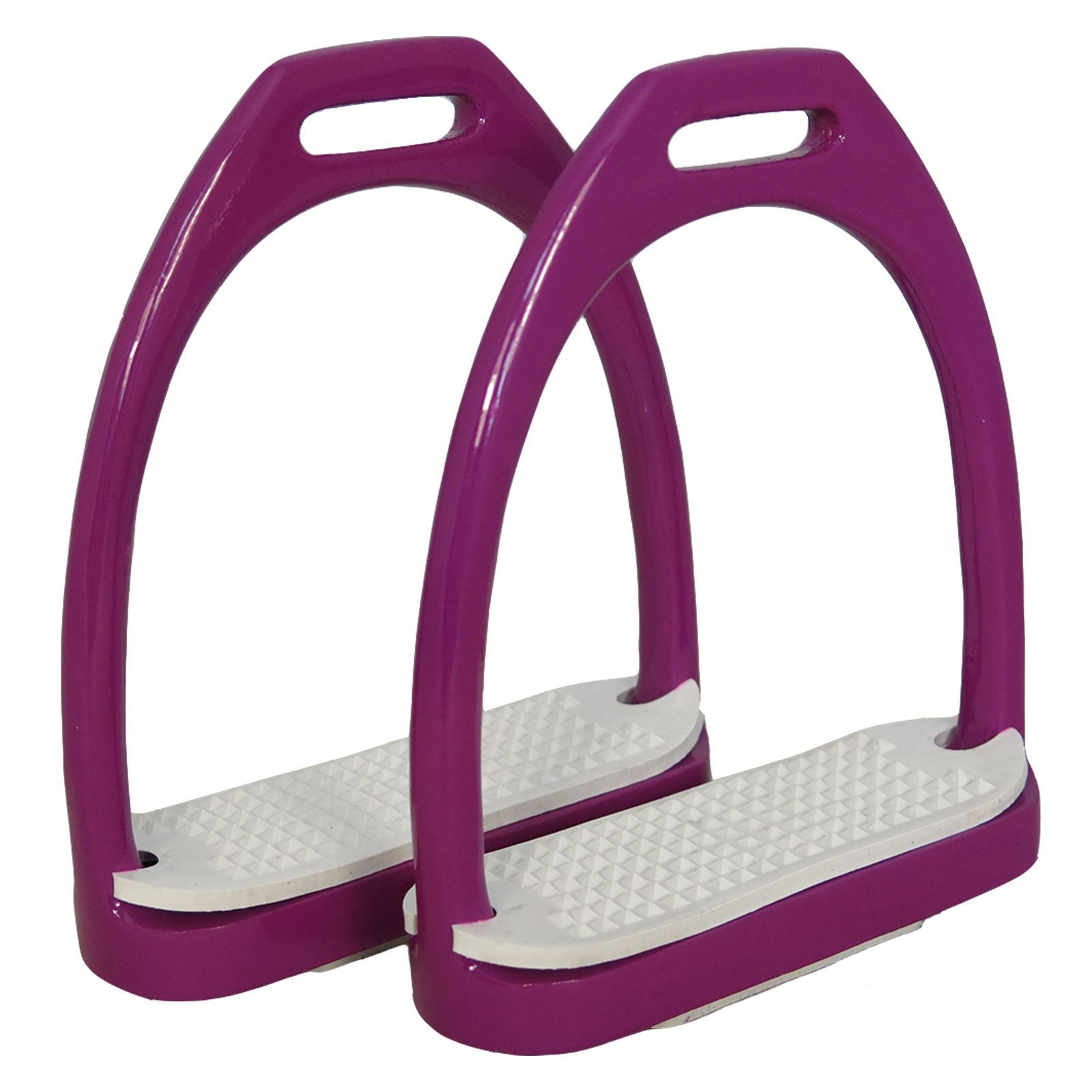 New Horse Aluminium Stirrups Lightweight Irons Pony Equestrian Riding Size 3"-6" - Picture 2 of 12