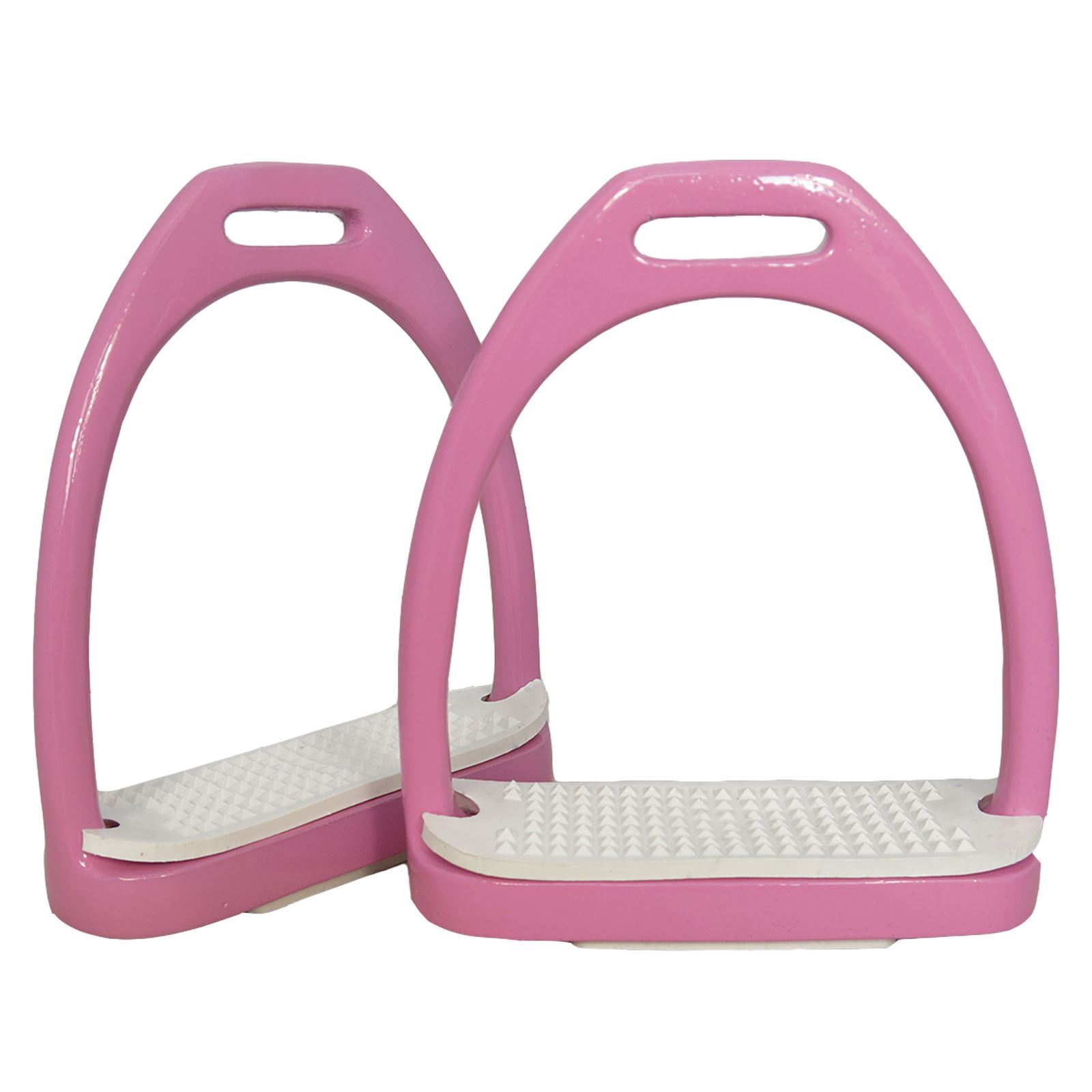 New Horse Aluminium Stirrups Lightweight Irons Pony Equestrian Riding Size 3"-6" - Picture 7 of 12