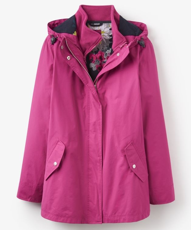 Joules All Weather Jacket Womens 3 In 1 Quilted Inner Hooded