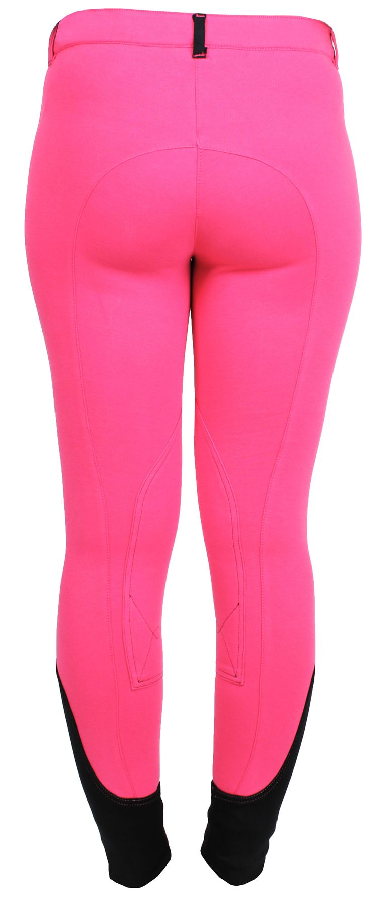 Red Horse Equestrian Girls Kids Julia Elastico Contrast Stitched Riding