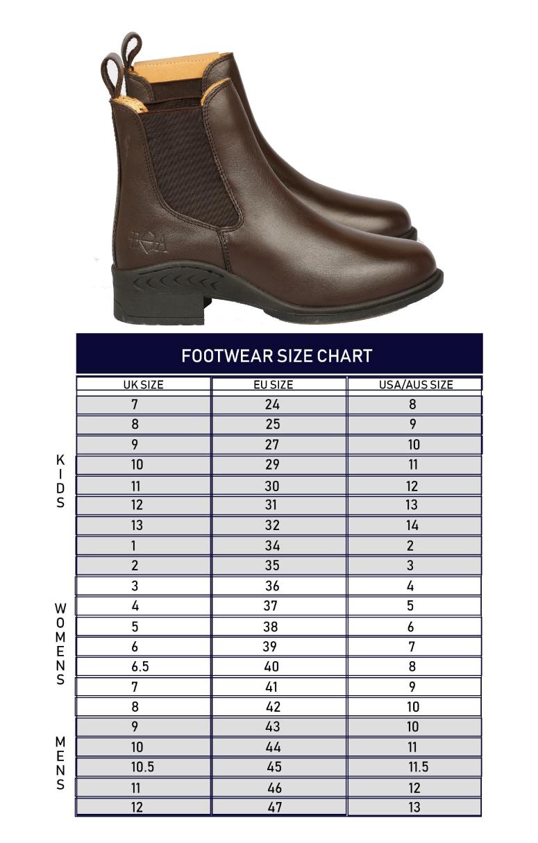 Ladies Jodhpur Boots Leather Pull On Classic Paddock Horse Riding Chelsea Shoes - Picture 23 of 25