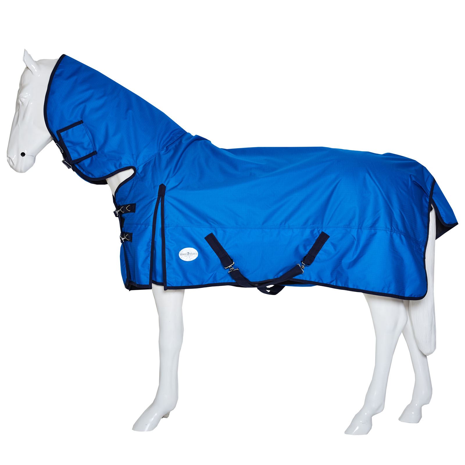 Heavyweight Horse Turnout Rug 350g Waterproof Combo Full Neck Winter Riding - Picture 4 of 20
