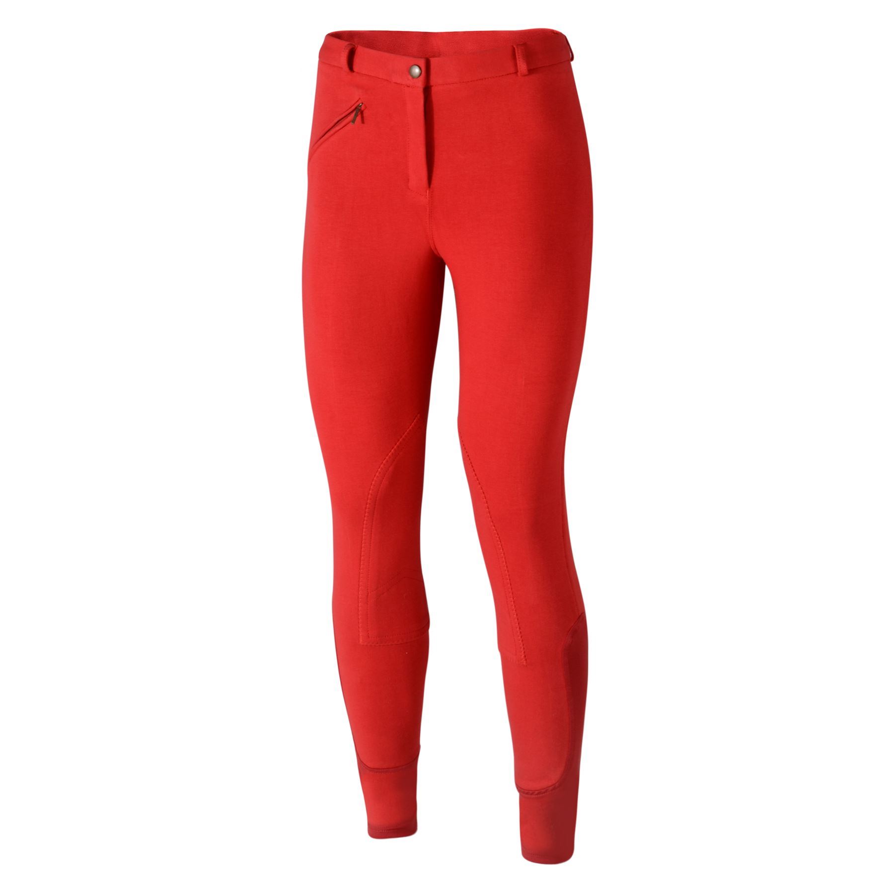 Riding Breeches Tights Ladies Childrens Soft Stretch Full Seat Knee Patch Horse - Picture 12 of 31