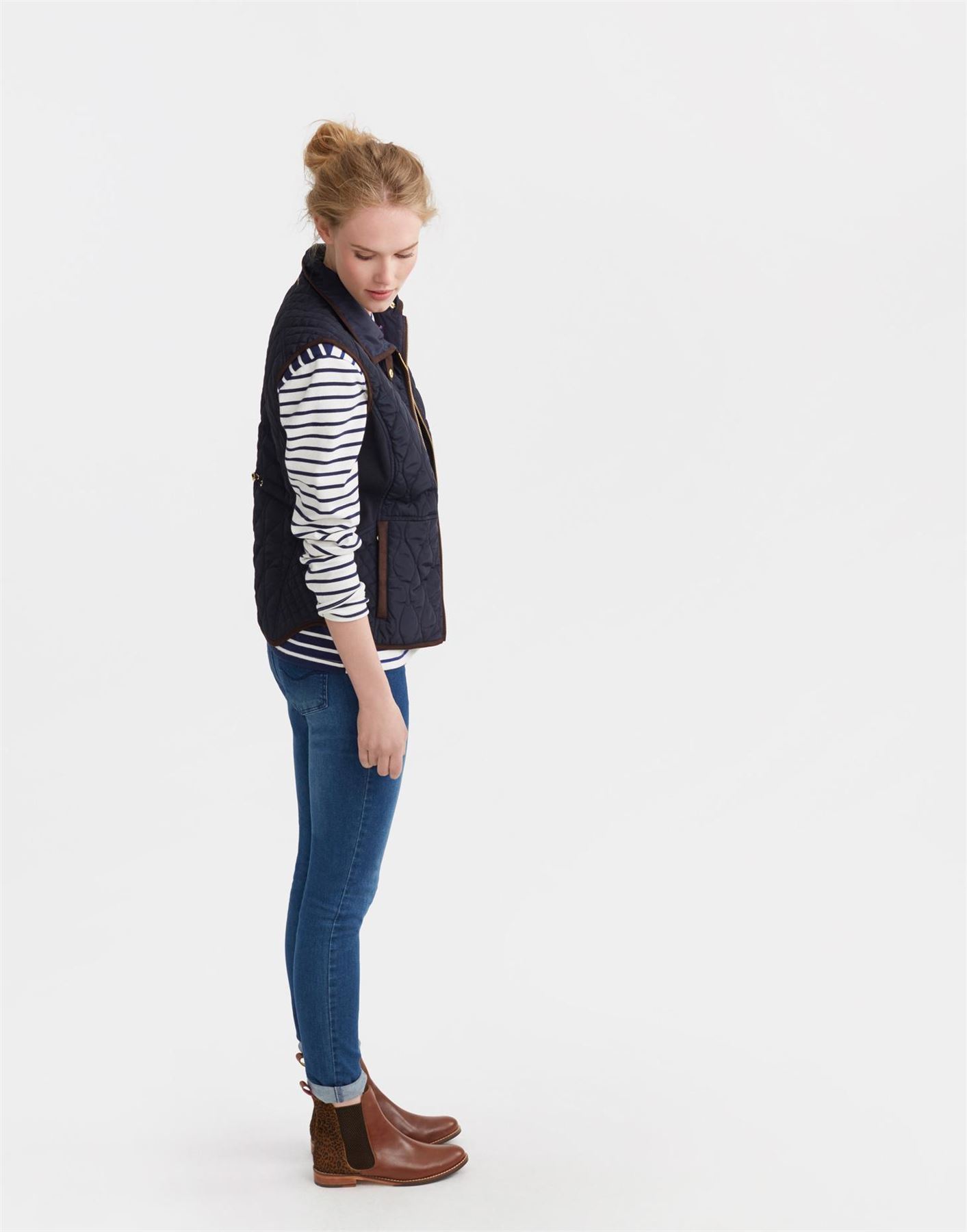 Joules Braemar Quilted Gilet Ladies Outdoor Winter BodyWarmer