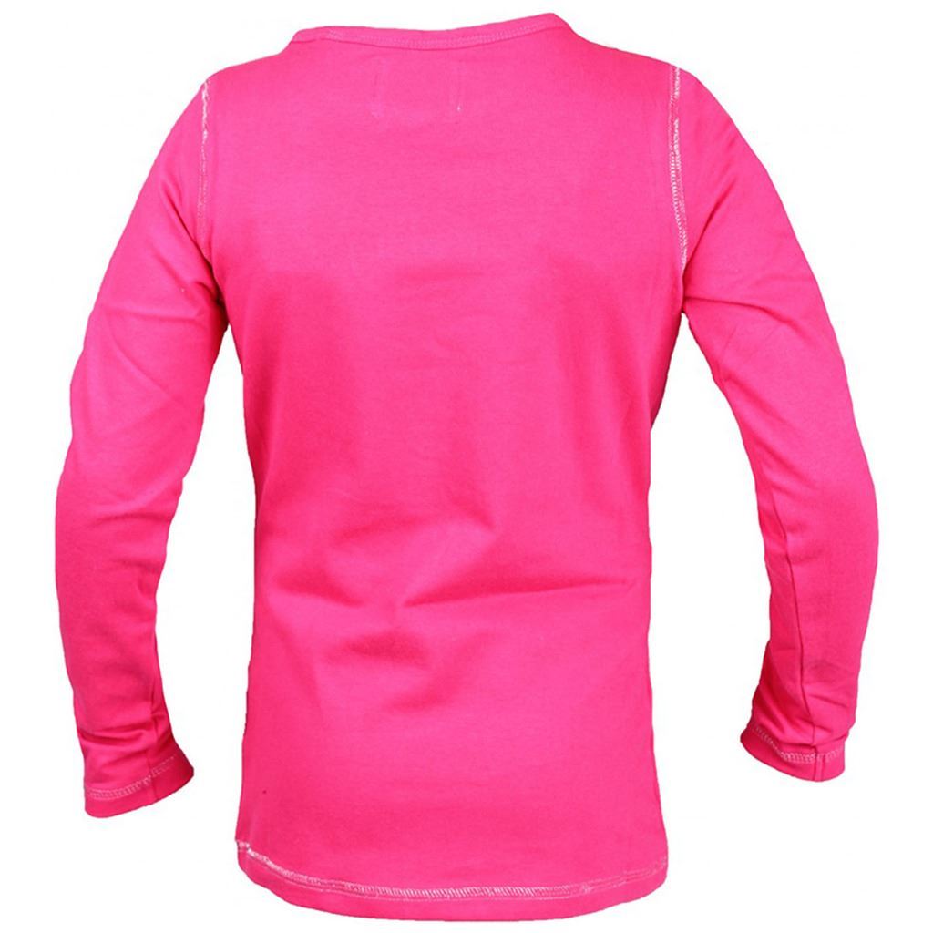 Red Horse Girls Junior Flash Shirt With Glitter Stones Outdoor Fashion Tops