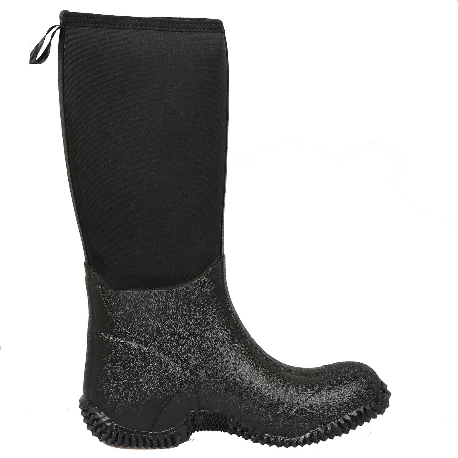 B&A Neoprene Walking Muck Tall Winter Waterproof Womens Ladies Welly