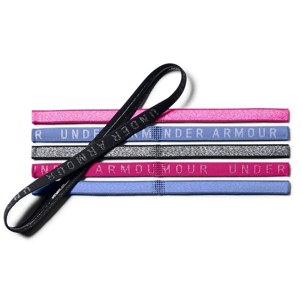 Under Armour Girl/'s Heather Mini Headbands 6 Pack