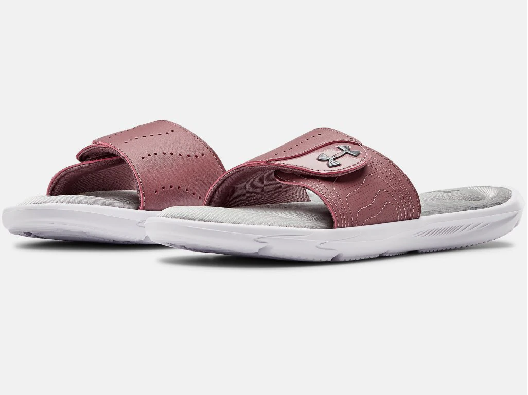 women's ua ignite ix trace multi slides