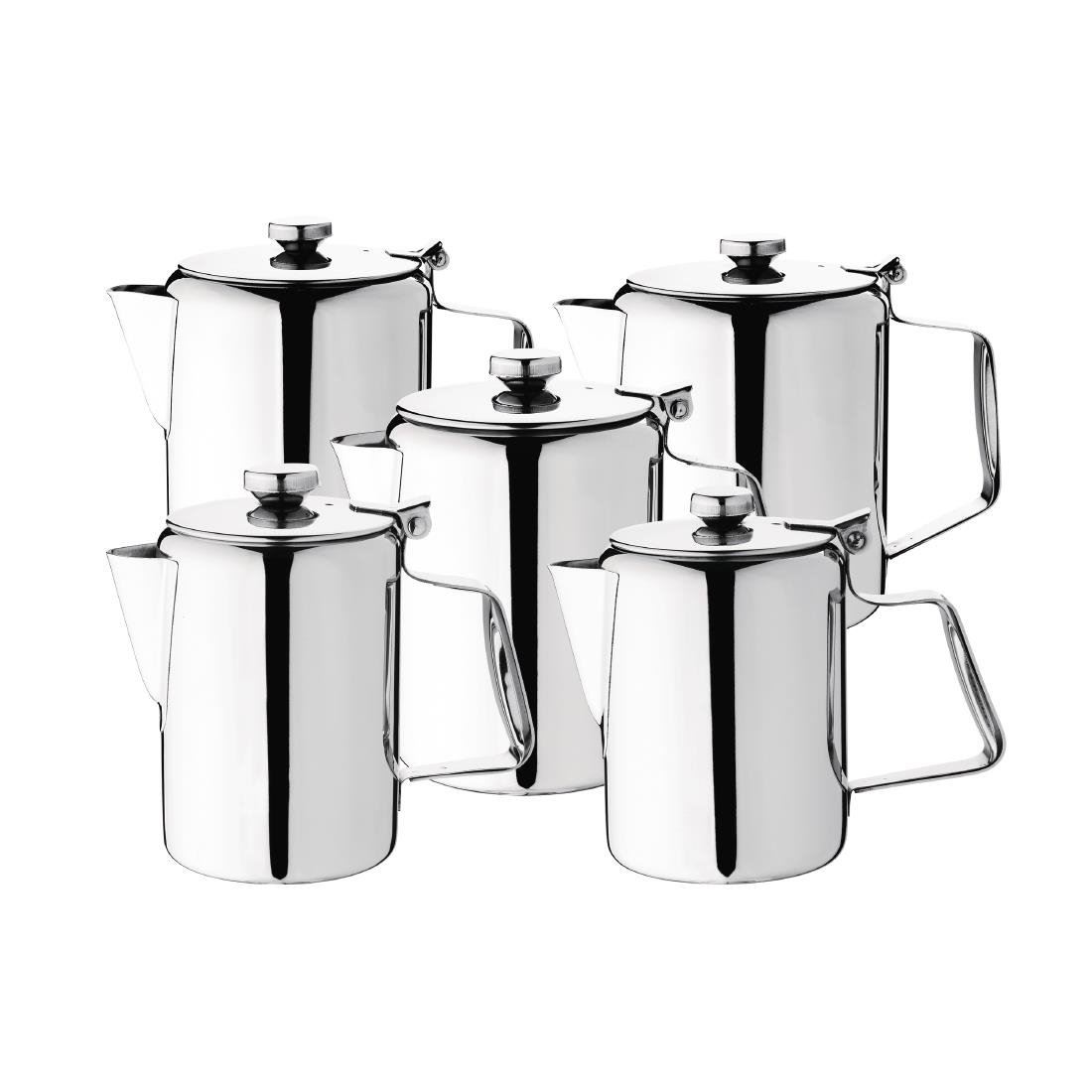 Olympia Concorde Coffee Pot Made of Stainless Steel Dishwasher Safe - 450ml